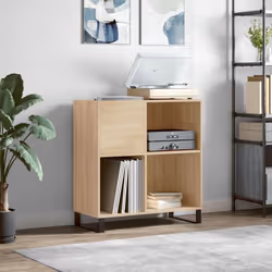 Rangez et exposez vos disques vinyles avec ce meuble à disques pratique et classique. Matériau durable : le bois d'ingénierie ...
