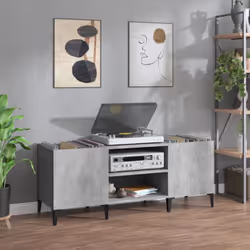 Rangez et exposez vos disques vinyles avec ce meuble à disques pratique et classique. Matériau durable : le bois d'ingénierie ...