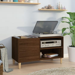 Vidaxl - Armoire à disques chêne marron 84,5x38x48 cm bois d'ingénierie