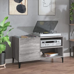 Vidaxl - Armoire à disques sonoma gris 84,5x38x48 cm bois d'ingénierie