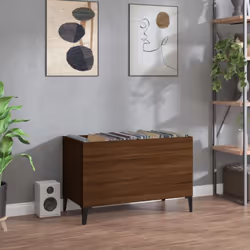 Rangez et exposez vos disques vinyles avec ce meuble à disques pratique et classique. Matériau durable : le bois d'ingénierie ...