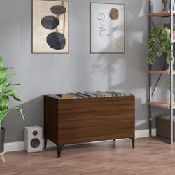 Vidaxl - Armoire à disques chêne marron 74,5x38x48 cm bois d'ingénierie