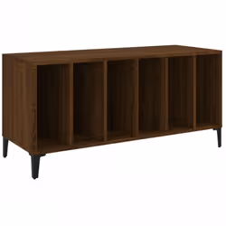 Rangez et exposez vos disques vinyles avec ce meuble à disques pratique et classique. Matériau durable : le bois d'ingénierie ...