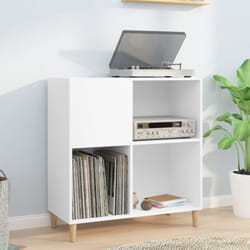 Vidaxl - Armoire à disques blanc 84,5x38x89 cm bois d'ingénierie