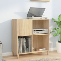 Vidaxl - Armoire à disques chêne sonoma 84,5x38x89 cm bois d'ingénierie