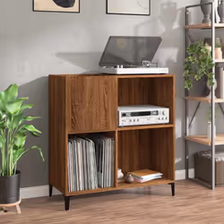 Rangez et exposez vos disques vinyles avec ce meuble à disques pratique et classique. Matériau durable : le bois d'ingénierie ...