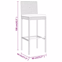 VidaXL 3187627 ensemble de meubles de jardin - Vue supplémentaire 7