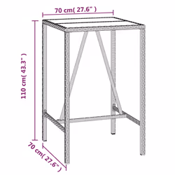 VidaXL 3187641 ensemble de meubles de jardin - Vue supplémentaire 6
