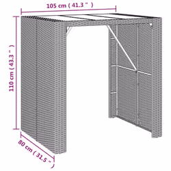 VidaXL 3187685 ensemble de meubles de jardin - Vue supplémentaire 7