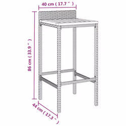 VidaXL 3187685 ensemble de meubles de jardin - Vue supplémentaire 8
