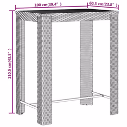 VidaXL 3187712 ensemble de meubles de jardin - Vue supplémentaire 7