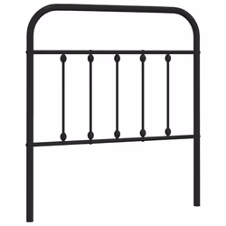 VidaXL 352605, Noir, Acier, 80 cm, 850 mm, 100 cm, 30 mm