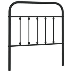 VidaXL 352605 tête de lit et pied de lit Noir