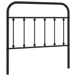 VidaXL 352607 tête de lit et pied de lit Noir