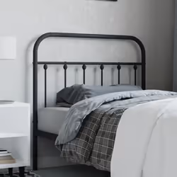 VidaXL 352607 tête de lit et pied de lit Noir
