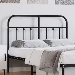 VidaXL 352609 tête de lit et pied de lit Noir
