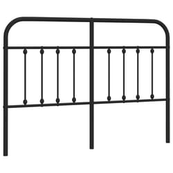 VidaXL 352610 tête de lit et pied de lit Noir