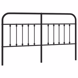 VidaXL 352614, Noir, Acier, 180 cm, 1870 mm, 100 cm, 30 mm