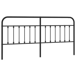 VidaXL 352616 tête de lit et pied de lit Noir