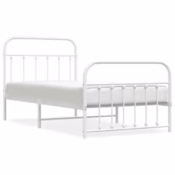VidaXL 352639, Blanc, 1050 mm, 196 cm, 1000 mm, 1000 x 1900 mm, 26 cm