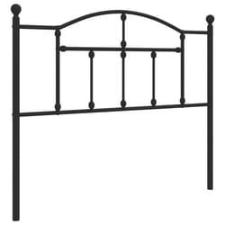 VidaXL 353469 tête de lit et pied de lit Noir