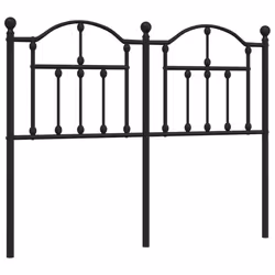 VidaXL 353470, Noir, Acier, 120 cm, 1250 mm, 97 cm, 30 mm