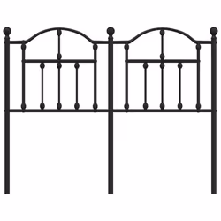 VidaXL 353470 tête de lit et pied de lit Noir