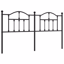 VidaXL 353475, Noir, Acier, 180 cm, 1870 mm, 97 cm, 30 mm
