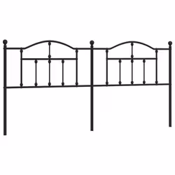 VidaXL 353476, Noir, Acier, 193 cm, 1980 mm, 97 cm, 30 mm