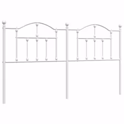 VidaXL 353524, Blanc, Acier, 180 cm, 1870 mm, 97 cm, 30 mm