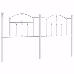 VidaXL 353525, Blanc, Acier, 193 cm, 1980 mm, 97 cm, 30 mm