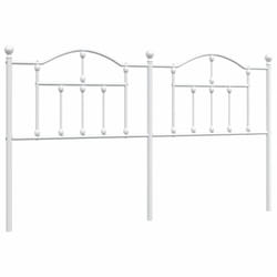VidaXL 353525 tête de lit et pied de lit Blanc