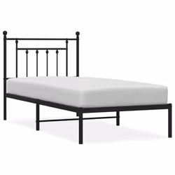 VidaXL 353528, Noir, 850 mm, 2,07 m, 970 mm, 800 x 2000 mm, 26 cm