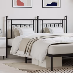 Dotée d'un design élégant, cette tête de lit classique confère à votre cadre de lit un aspect complet et convient à toute cha ...