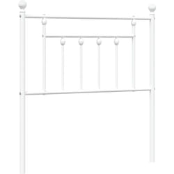Vidaxl - Tête de lit métal blanc 80 cm