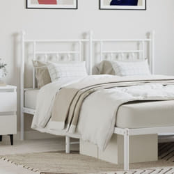 Tête de lit métal blanc 140 cm Vidaxl