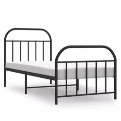 VidaXL 353644, Noir, 850 mm, 2,07 m, 1000 mm, 800 x 2000 mm, 26 cm