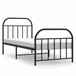 VidaXL 353645, Noir, 950 mm, 196 cm, 1000 mm, 900 x 1900 mm, 26 cm