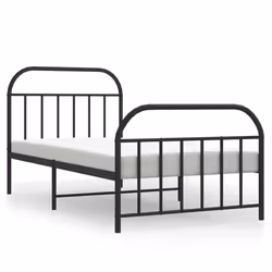 VidaXL 353647, Noir, 1050 mm, 196 cm, 1000 mm, 1000 x 1900 mm, 26 cm