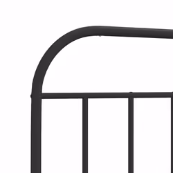 VidaXL 353671 tête de lit et pied de lit Noir - Vue supplémentaire 6