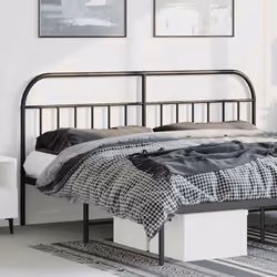 VidaXL 353672 tête de lit et pied de lit Noir