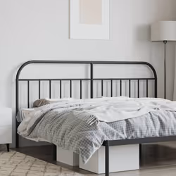 VidaXL 353672 tête de lit et pied de lit Noir