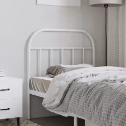 VidaXL 353712 tête de lit et pied de lit Blanc
