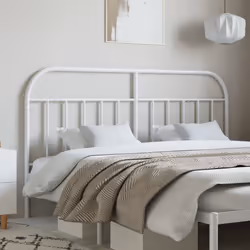 VidaXL 353719 tête de lit et pied de lit Blanc
