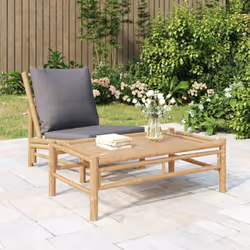 VidaXL 363456 banc de jardin Bambou