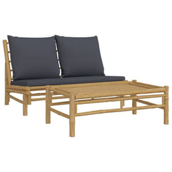 VidaXL 363458 banc de jardin Bambou