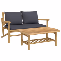 VidaXL 363465, Bambou, 110 kg, Adultes et enfants, 1150 mm, 750 mm, 740 mm