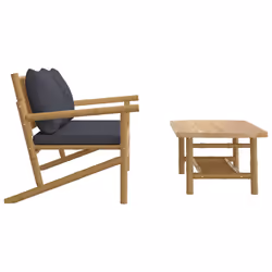 VidaXL 363465 banc de jardin Bambou - Vue supplémentaire 4