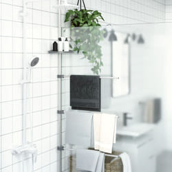 Vidaxl - Porte-serviette 47x280 cm aluminium