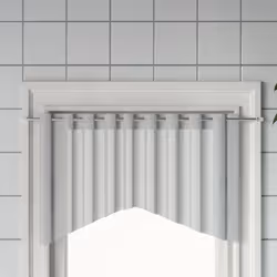 Profitez d'une intimité totale dans votre maison grâce à ces tringles à rideaux réglables ! Matériau durable : l'aluminium es ...